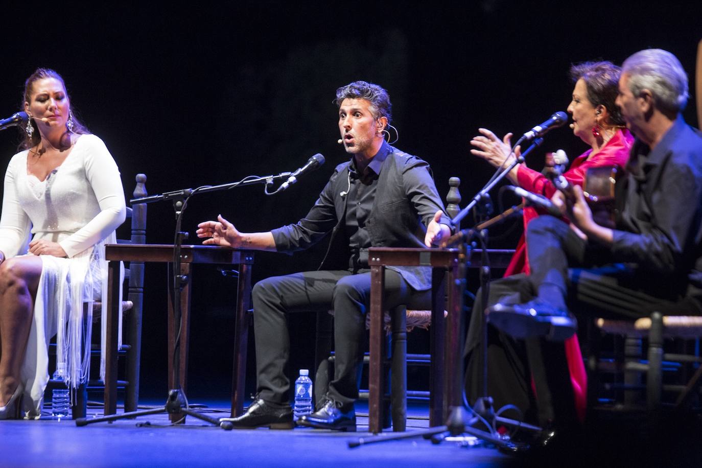 Carmen Linares, Arcangel y Marina Heredia iluminan el Generalife