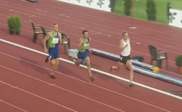 Ignacio Fontes bate el récord de España sub-23 de 1.000 metros por dos segundos