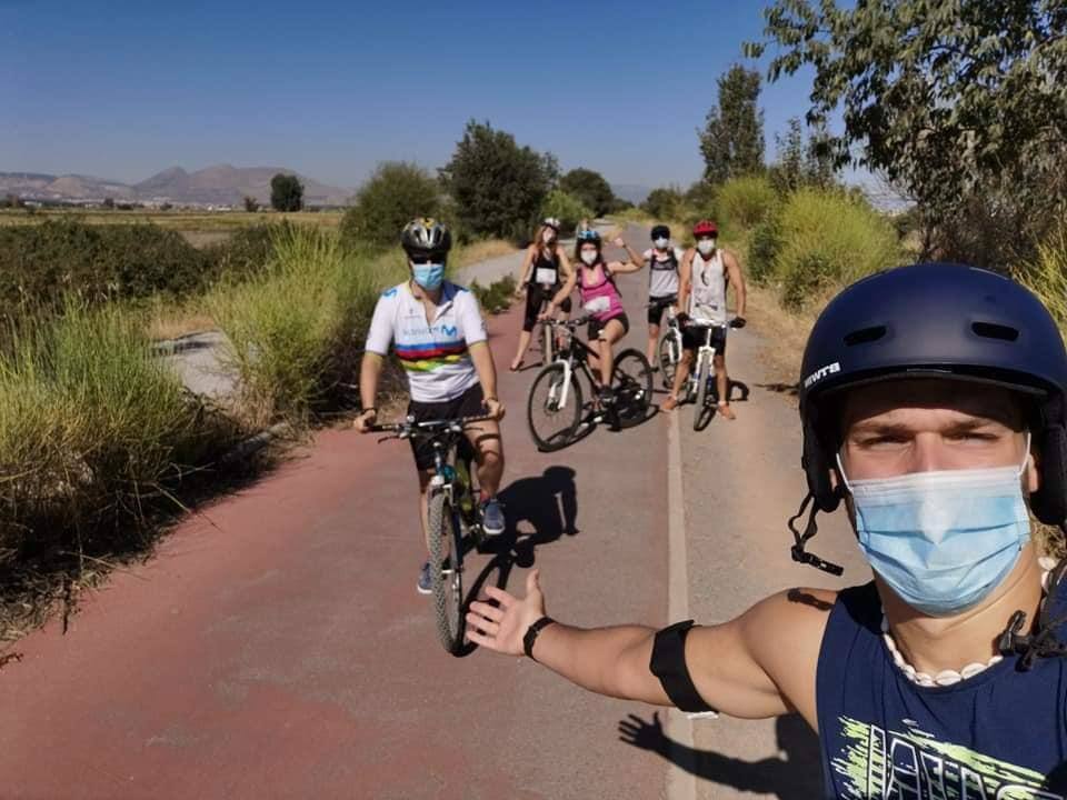 El Día de la Bicicleta de Cúllar Vega se cruza toda España