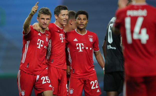 Continúa el paso triunfal del Bayern por la Champions