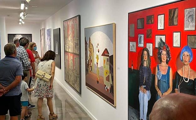 Quesada acoge una doble exposición homenaje a Zabaleta y a José Luis Verdes