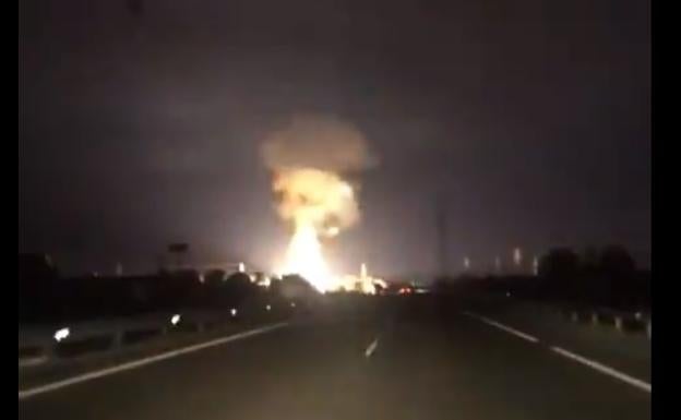 Una explosión en la subestación eléctrica de Andújar deja sin luz a varios municipios