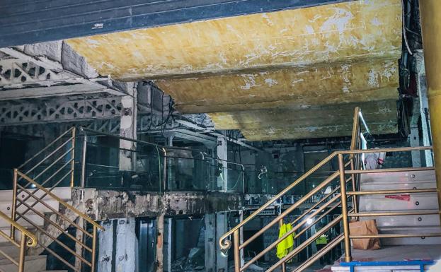 El antiguo cine Aliatar pierde las pinturas de Juan Vida