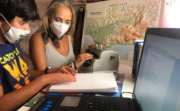 Los 107 estudiantes ciegos de Jaén preparan su #VueltaAlCole