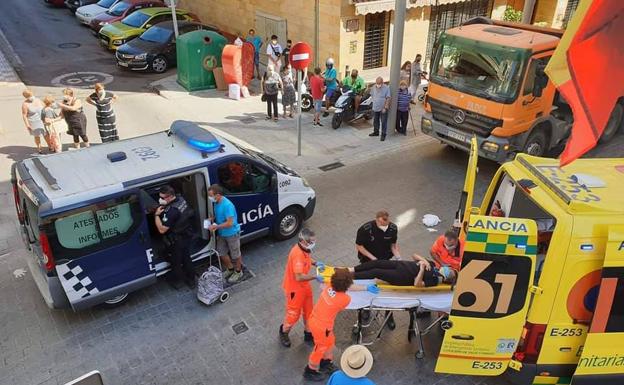 Atropellan a una mujer en la calle Ancha de Motril