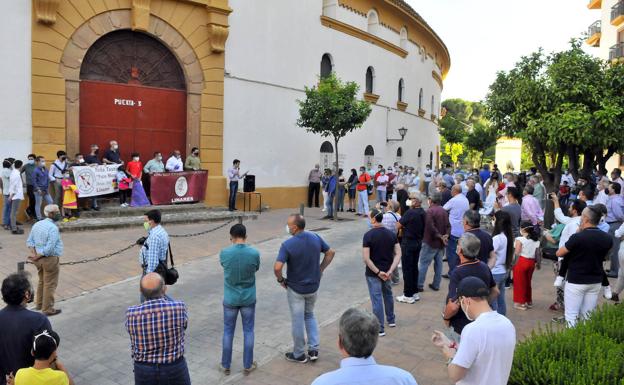 El monumento a Palomo Linares se ubicará frente a la puerta grande de la Plaza de Toros