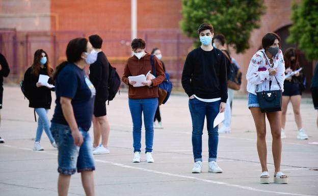 Medio millar de alumnos se enfrentan desde hoy a la Selectividad de septiembre