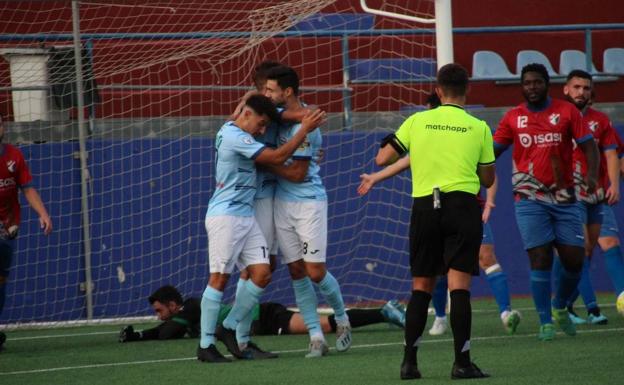 Buen ensayo con goles (0-6) del CD El Ejido en campo del CF Adra