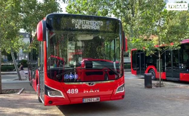 Once nuevos autobuses híbridos para Granada
