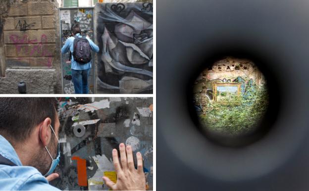 Un ladrón de arte intenta robar una obra valorada en 5.000 euros camuflada en el centro de Granada