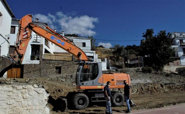 Comienzan las obras de un centro de día en Pórtugos para atender a los mayores