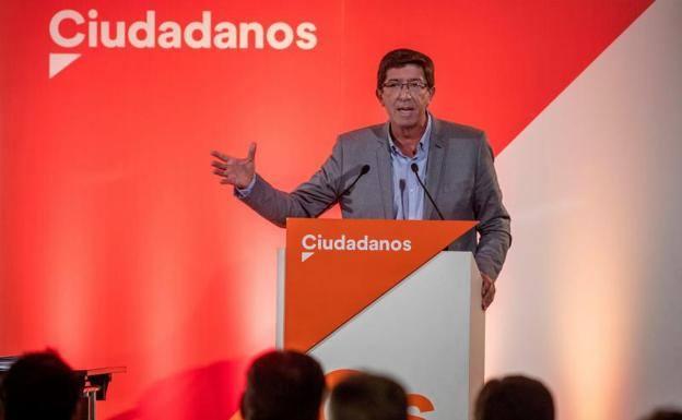 Marín sigue siendo la cara de Cs en Andalucía, pero pierde el control del partido