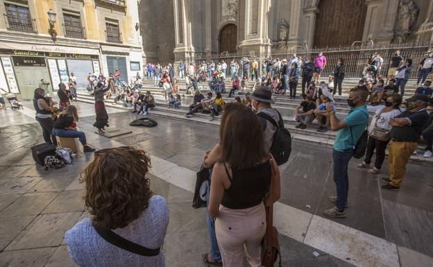«Desde que la reina de mi 'Graná' está ahí, no me ha faltado pan en toda mi vida»