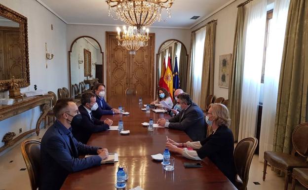 El alcalde pide al ministro agilizar que el Museo Íbero sea nacional