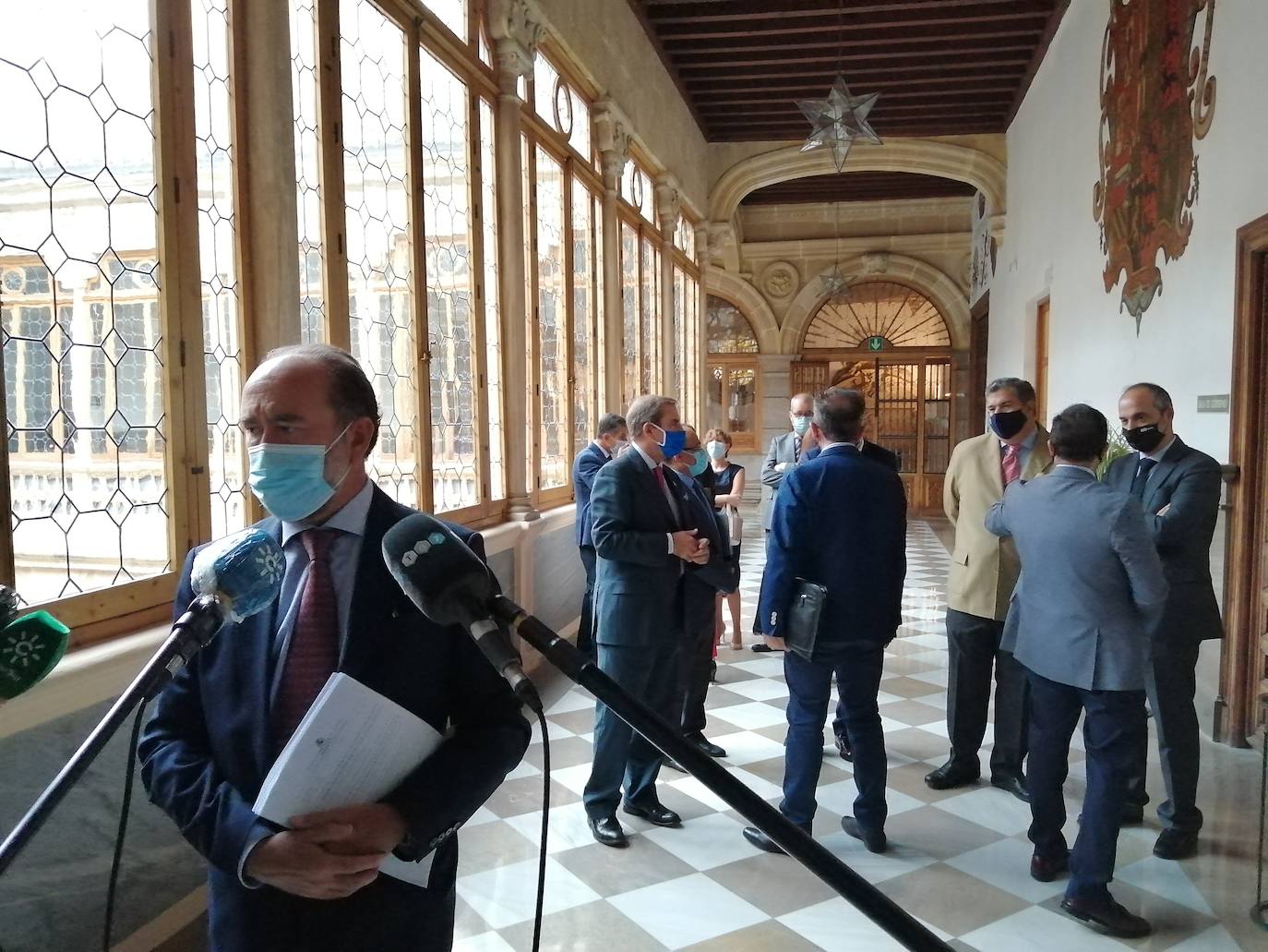 El presidente de la Audiencia de Granada aboga por la reunificación de juzgados en la Caleta