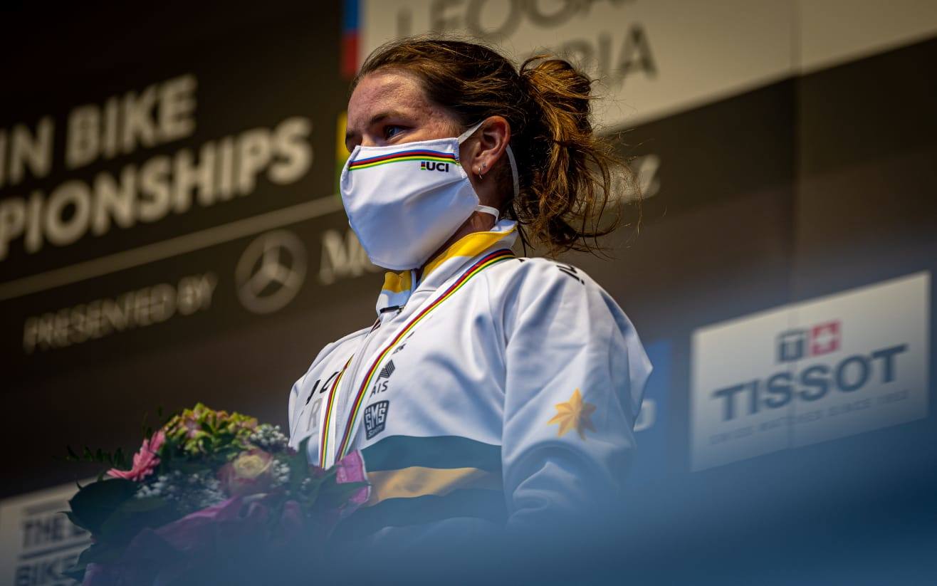 Bec McConnell, de Primaflor, repite bronce en el Mundial de XCO