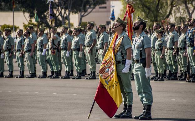 La Legión, en el Día de la Fiesta Nacional