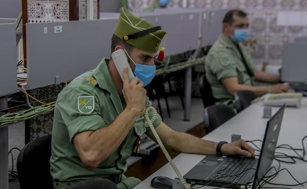 La Legión se suma a las labores de rastreo de casos de coronavirus en Almería