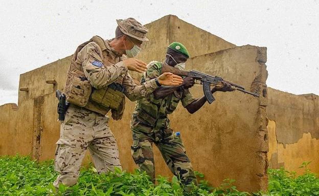 La EUTM Malí XVII continúa la preparación de su próximo despliegue