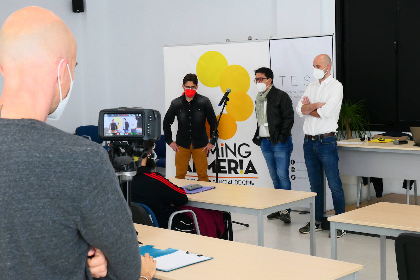 TESA y 'Filming Almería' continúan su Plan de Formación con el Taller de 'pitching'