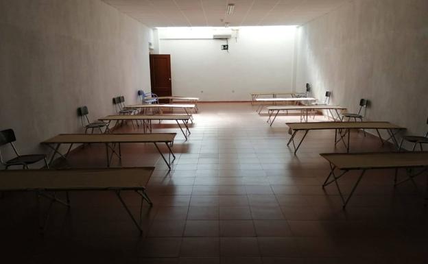 Cambian las literas por camas lavables en el albergue de Jaén