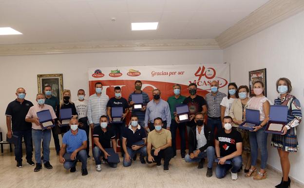 Vicasol premia el buen hacer de sus socios