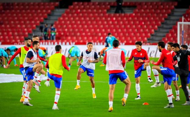 Domingos, Montoro y Jorge Molina vuelven al 'once', con Vallejo lateral