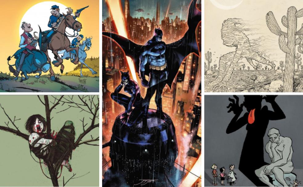 Explosión de cómics: Del Batman granadino al regreso de 'El bosque de los suicidas'