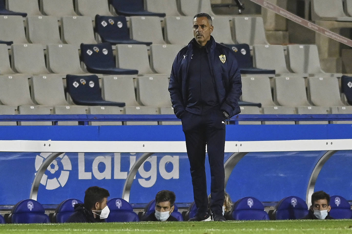 José Gomes destaca del Almería que «hemos funcionado como equipo»