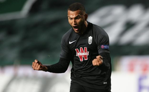 Primer gol de Luis Suárez para el Granada