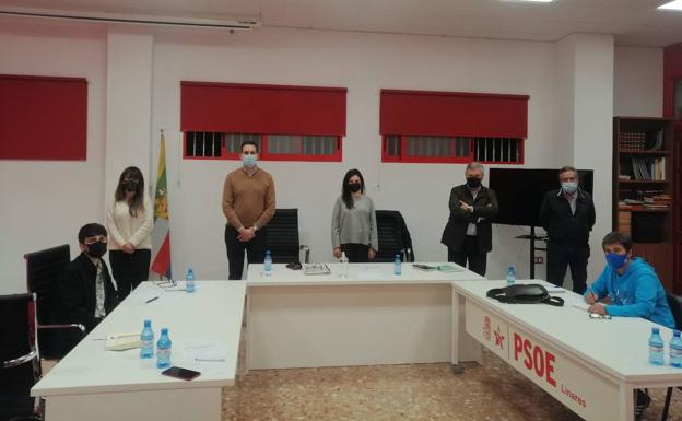 La nueva gestora del PSOE linarense echa a andar para dirigir el partido hasta la asamblea