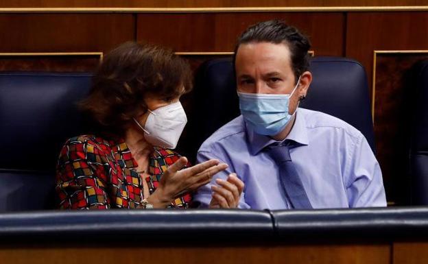 Iglesias y Otegi unen fuerzas para dinamitar la negociación de los Presupuestos con Cs