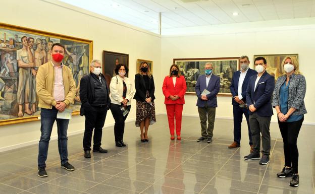 El patrimonio pictórico del Ayuntamiento de Linares, en una muestra