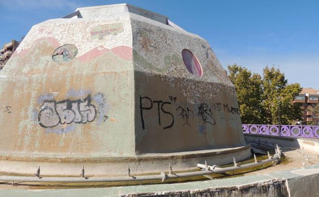 La reparación de la cúpula del parque del Bulevar se anuncia para febrero