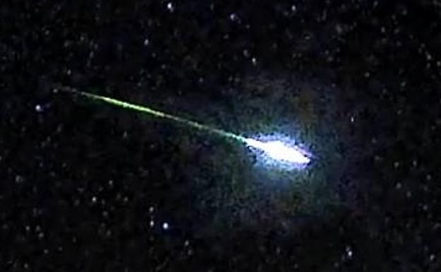 Madrugada de bolas de fuego en España vistas desde Almería