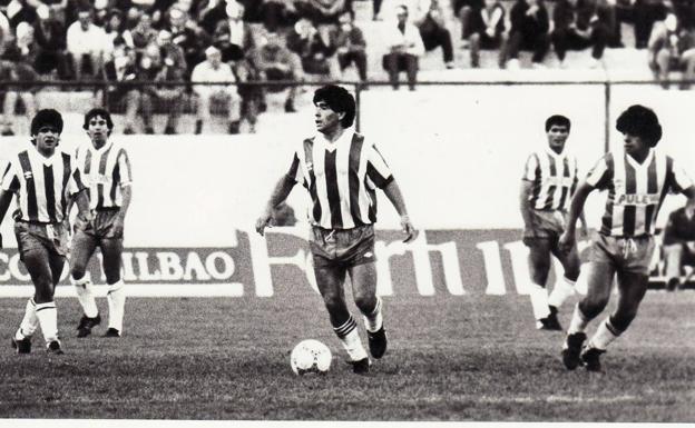 Muere Diego Armando Maradona: el mito eterno que un día fue del Granada