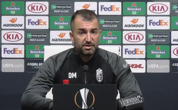 Diego Martínez: «Lo más importante es que demos nuestro mejor nivel táctico y técnico»