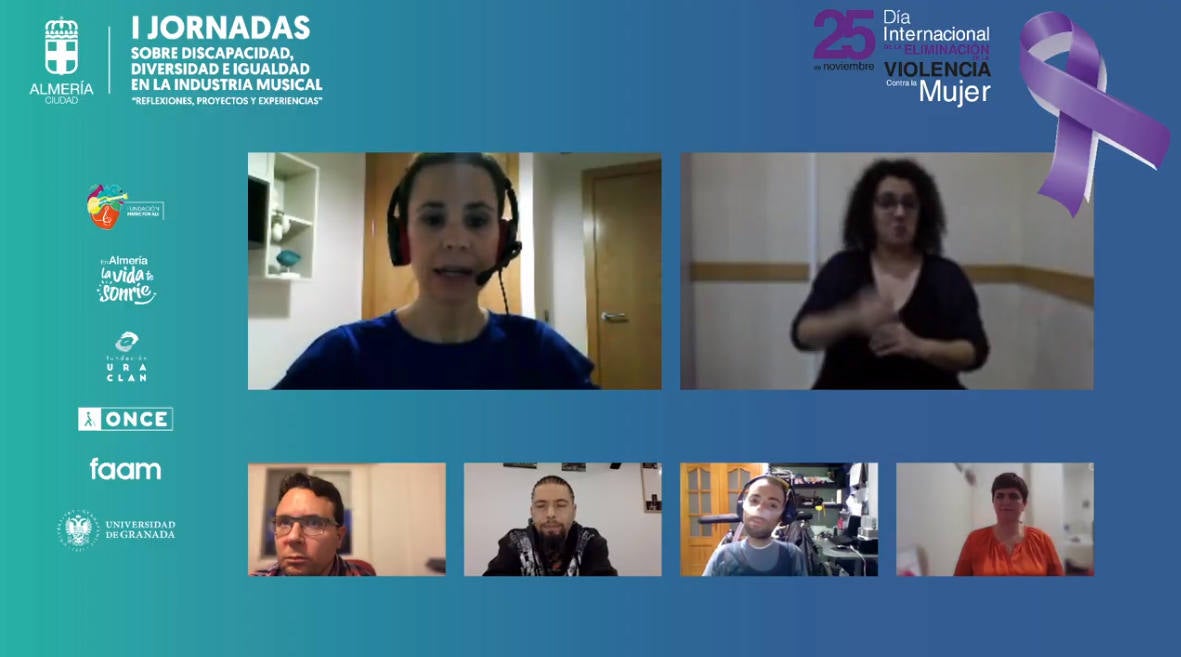 Más de 400 participantes en las jornadas 'Discapacidad, Diversidad e Igualdad en la Industria Musical' de Cooltural Fest en Almería