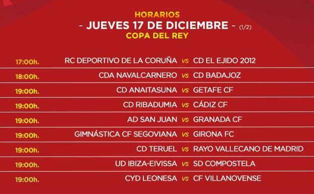 AD San Juan-Granada, el 17 de diciembre a las 19 horas