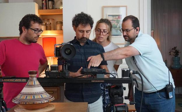 El granadino Óscar Parada, en la carrera de los Premios Goya