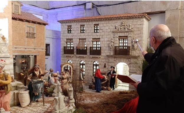 La bendición del belén napolitano de la Catedral de Jaén da inicio a la Navidad