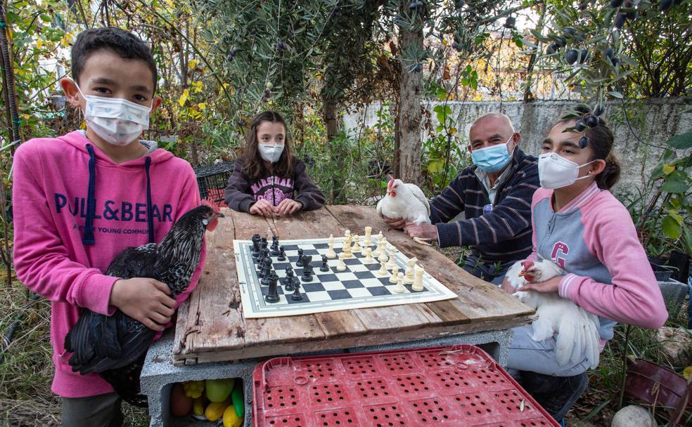 Gallina come cabra y jaque en tres: El Cabrero y sus trillizos ajedrecistas de Granada