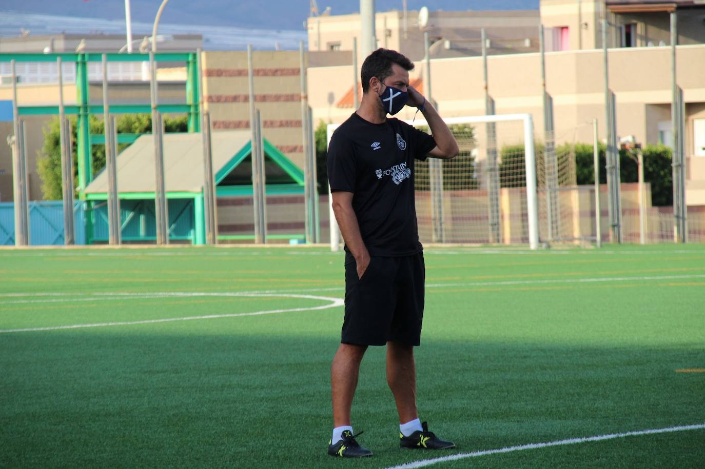 García Sanjuán, técnico del CD El Ejido hace autocrítica del revés ante el Linares