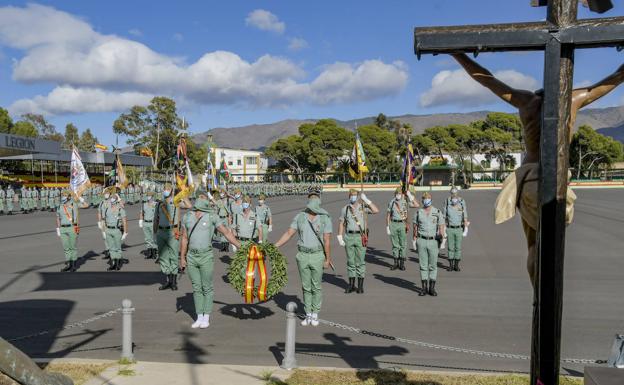 Festividad de la Inmaculada en la Brigada de La Legión