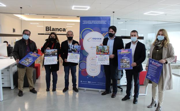 Los niños son protagonistas en el Calendario Solidario Aspace