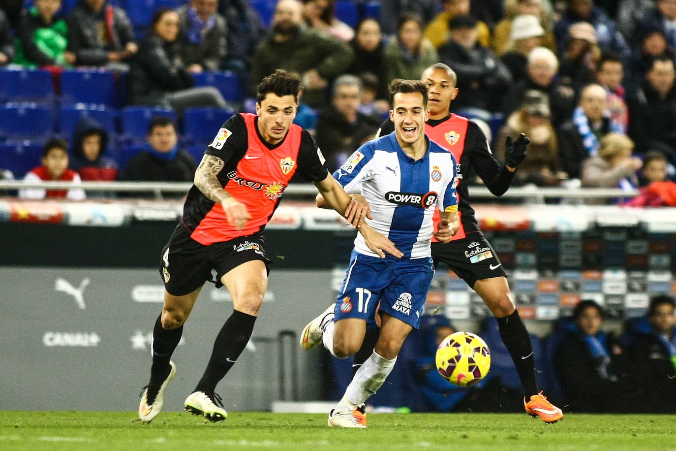 LaUD Almería visita por vez primera al RCD Espanyol en Segunda División