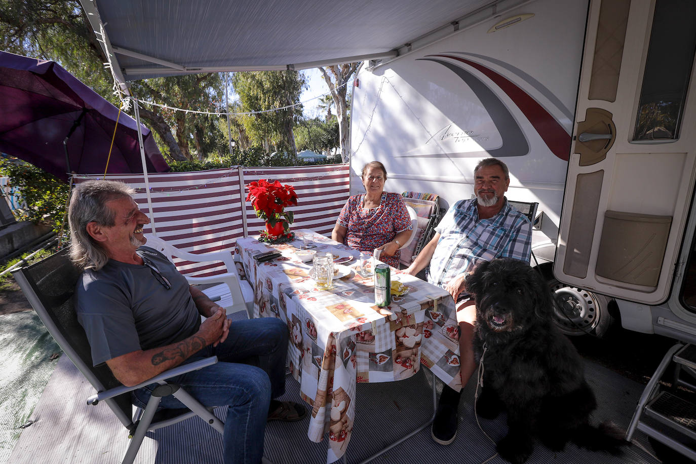 «Somos una familia y el camping es nuestra casa»