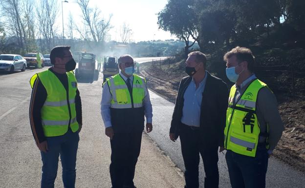 Fomento mejora la seguridad vial en la carretera N-IV a su paso por Santa Elena