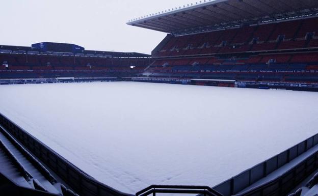 El Osasuna-Madrid podría ser aplazado por nieve y afectar al Granada