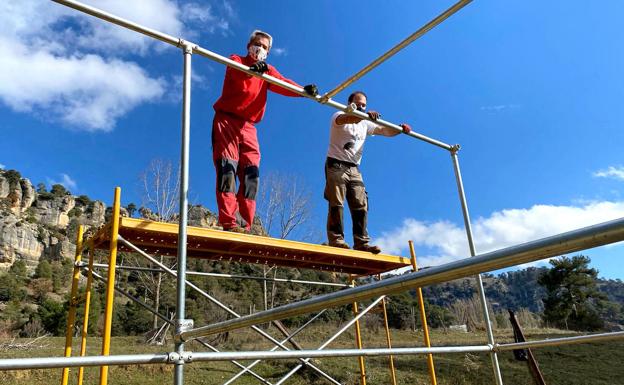 Recuperación del milano real con un programa piloto de sueltas en Jaén